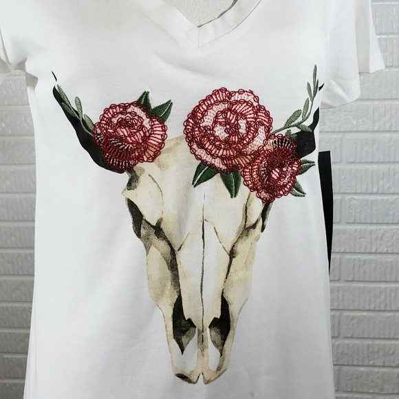 Carbon Copy Graphic Tee Embroidery - Picture 3 of 8